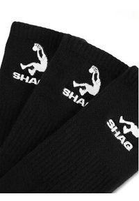 Shaq Skarpety długie AS_SHQ_H_001W_SS25 (3-PACK) Czarny. Kolor: czarny. Materiał: bawełna #3