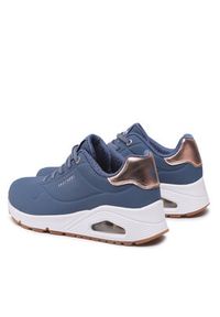 skechers - Skechers Sneakersy Shimmer Away 155196/NVY Granatowy. Kolor: niebieski. Materiał: skóra #3