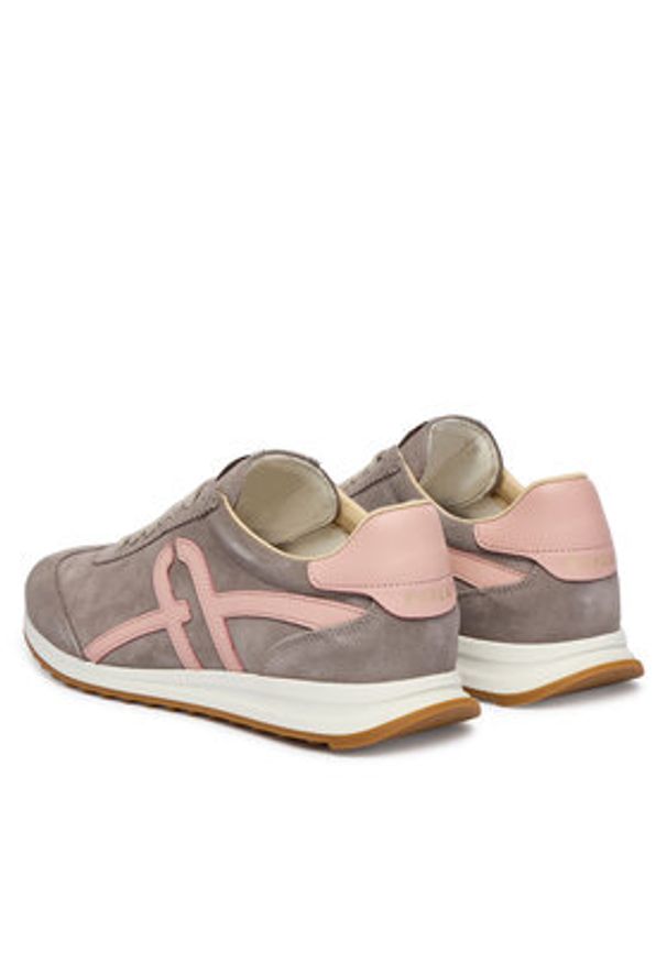 Furla Sneakersy Retro' YK56RET BX0580 PT 5308S Beżowy ciemny. Kolor: beżowy. Materiał: zamsz, skóra