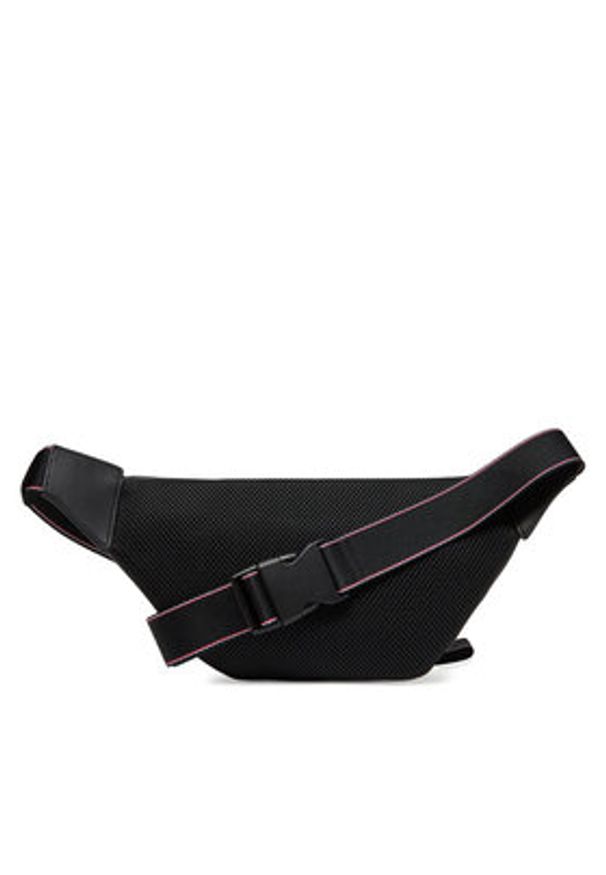 TOMMY HILFIGER - Tommy Hilfiger Saszetka nerka Th Corp Bumbag AM0AM13226 Czarny. Kolor: czarny. Materiał: skóra