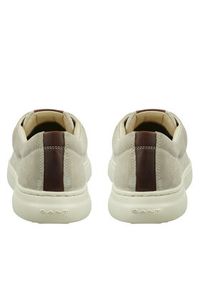 GANT - Gant Sneakersy 30633873 Beżowy. Kolor: beżowy. Materiał: skóra, zamsz