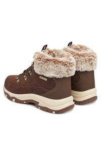 skechers - Skechers Trekkingi Trego 167882/CHOC Brązowy. Kolor: brązowy. Materiał: zamsz, skóra #6