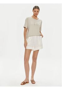 GAP - Gap Szorty materiałowe 582942-02 Écru Regular Fit. Materiał: len, wiskoza #2