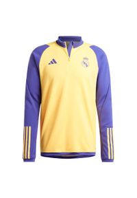 Adidas - Bluza Real Madrid Tiro 23 Training. Kolor: wielokolorowy, żółty. Materiał: materiał. Sport: piłka nożna