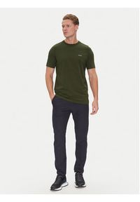 BOSS T-Shirt 50506373 Zielony Regular Fit. Kolor: zielony. Materiał: bawełna