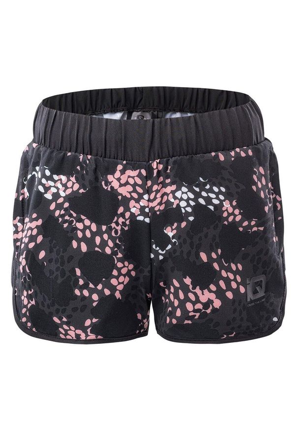 IQ - Shorty Dziecięce Arila II. Kolor: czarny. Styl: sportowy. Sport: turystyka piesza