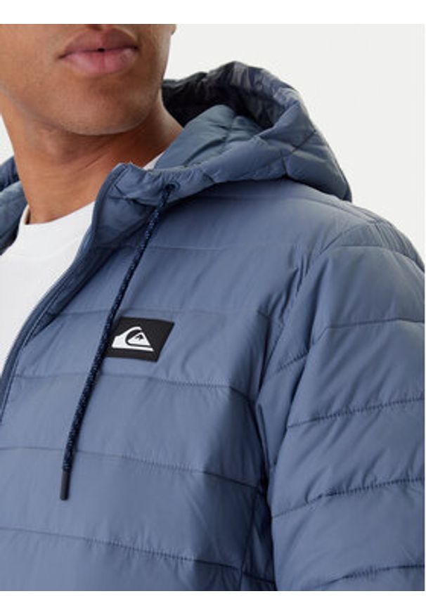 Quiksilver Kurtka przejściowa Scaly Hood EQYJK04189 Niebieski Regular Fit. Kolor: niebieski. Materiał: syntetyk