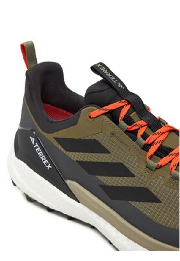 Adidas - adidas Trekkingi Terrex Free Hiker 2.0 Low Gore-Tex IH3537 Zielony. Kolor: zielony. Materiał: materiał, mesh. Technologia: Gore-Tex. Model: Adidas Terrex. Sport: turystyka piesza