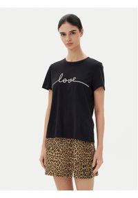 Vero Moda T-Shirt Kami 10332587 Czarny Relaxed Fit. Kolor: czarny. Materiał: bawełna