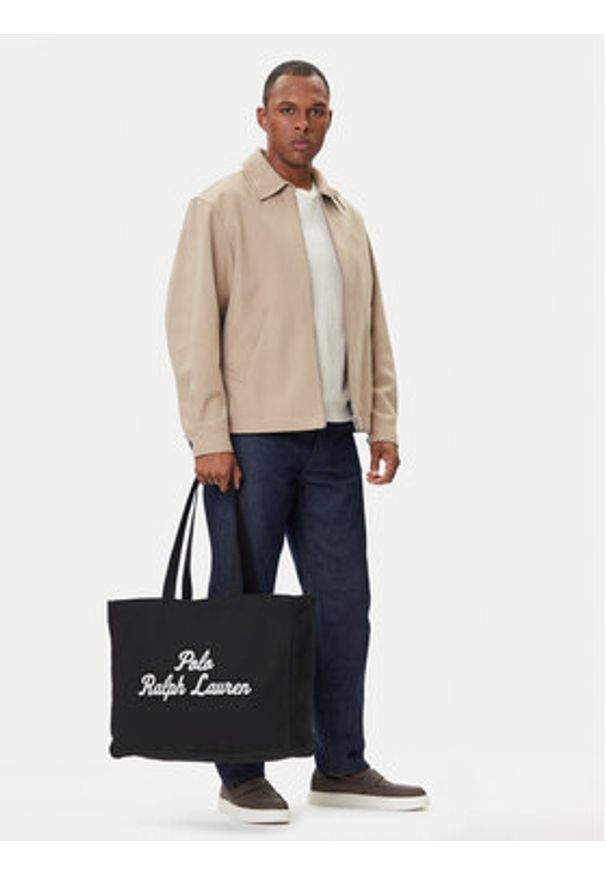Polo Ralph Lauren Torba 405962436001 Czarny. Kolor: czarny. Materiał: materiał