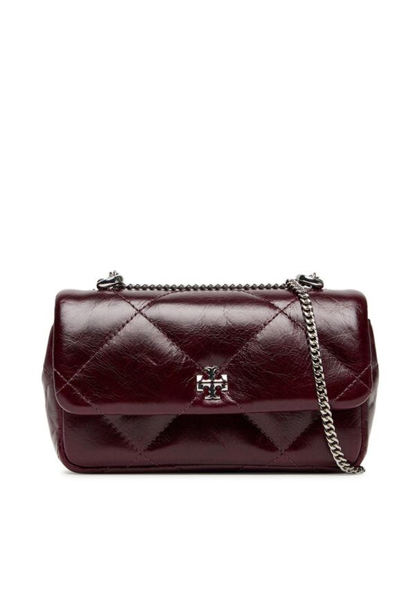 Tory Burch Torebka 169327 Bordowy. Kolor: czerwony. Materiał: skórzane