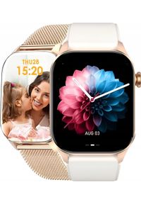 Lazird - Zegarek Damski Smartwatch GLUKOZA 380MAH ROZMOWY AMOLED Ciśnieniomierz. Rodzaj zegarka: smartwatch
