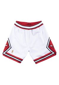 Mitchell & Ness - Short authentiqu e Chicago Bulls. Kolor: biały. Sport: koszykówka #1