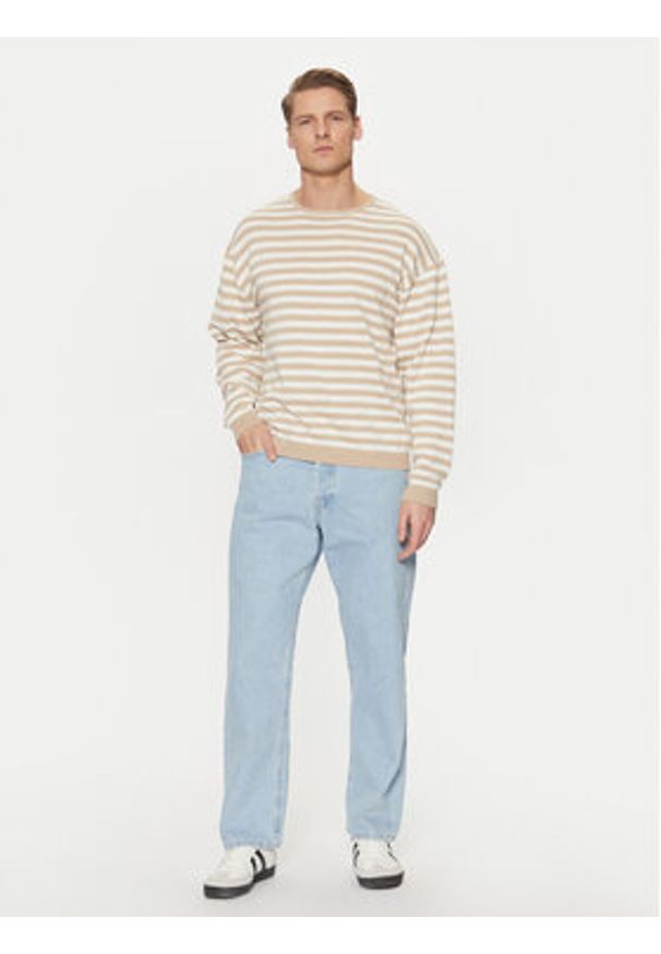 Jack & Jones - Jack&Jones Jeansy Eddie 12252646 Niebieski Loose Fit. Kolor: niebieski