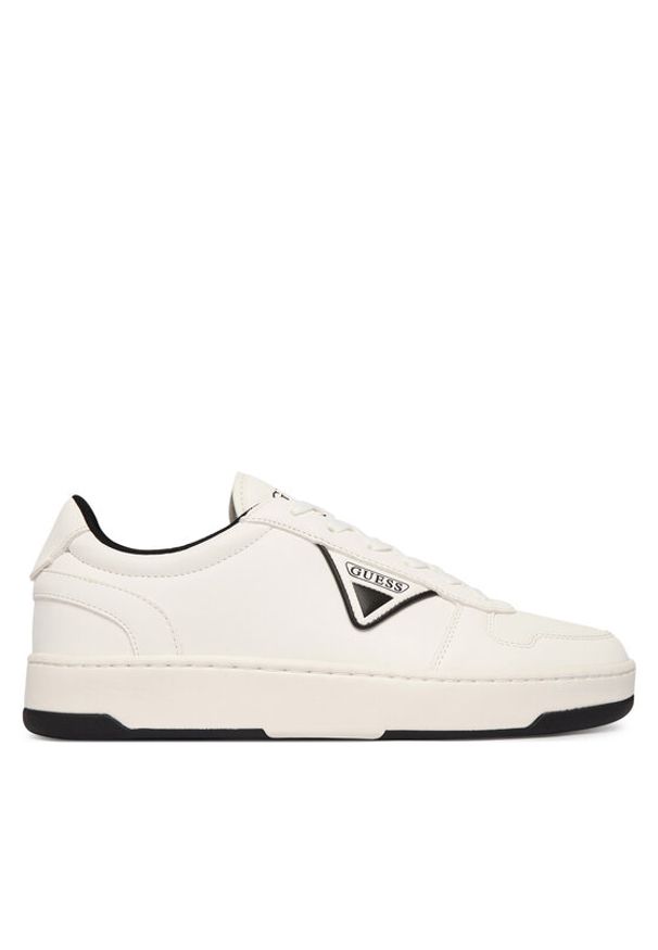 Guess Sneakersy FMPVIN ELE12 Biały. Kolor: biały. Materiał: skóra