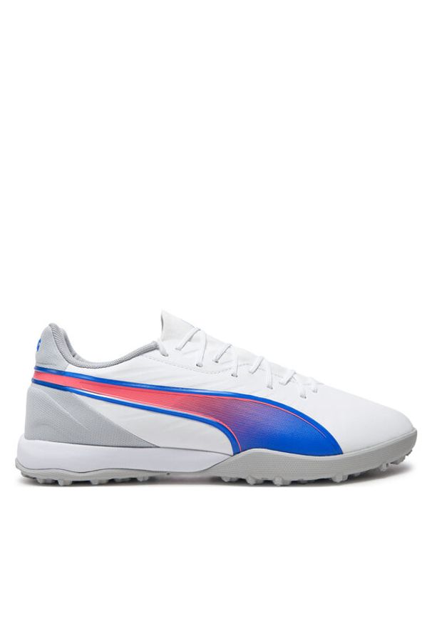 Puma Buty do piłki nożnej King Match Tt 107879 02 Biały. Kolor: biały. Materiał: skóra