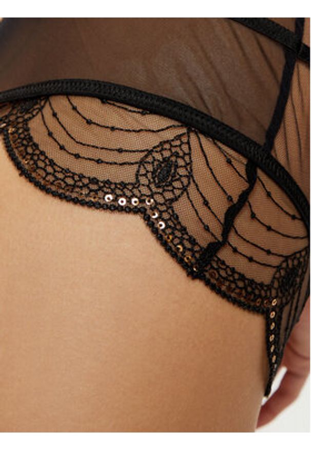 Hunkemöller Body Ruby 300253 Czarny. Kolor: czarny. Materiał: syntetyk