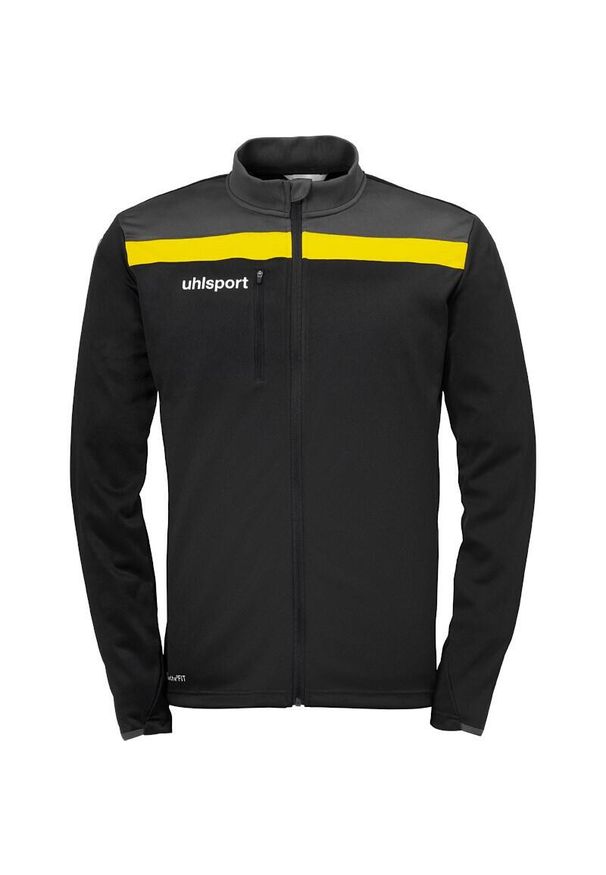 UHLSPORT - Kurtka Uhlsport Offense 23 Poly. Kolor: szary, czarny, wielokolorowy. Materiał: poliester. Sport: piłka nożna