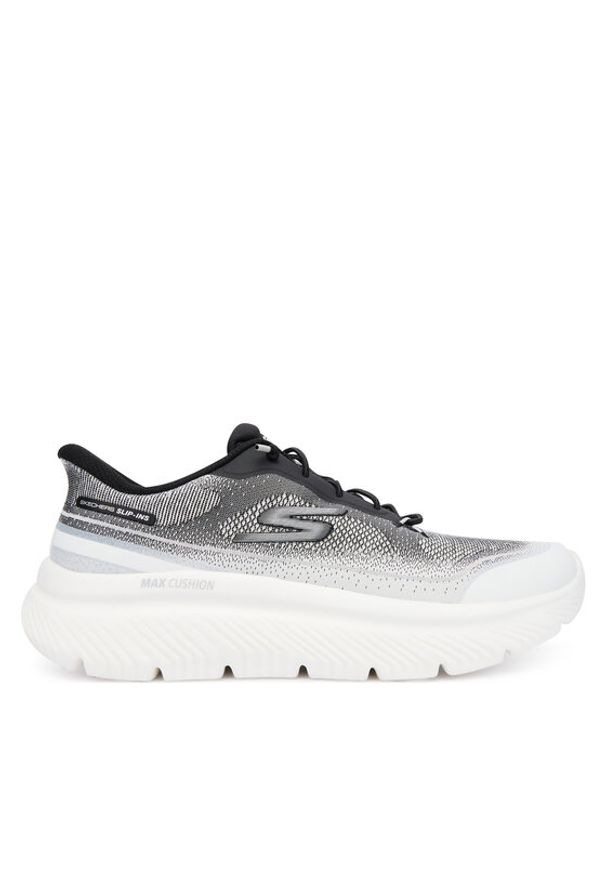 skechers - Skechers Sneakersy Go Walk Max Cushioning Hyper Burst 217128 WBK Szary. Kolor: szary. Materiał: materiał