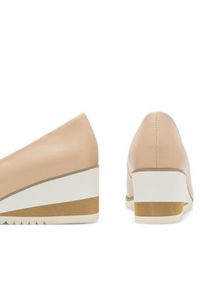 Clara Barson Półbuty WYL3396-2 Beżowy. Kolor: beżowy. Materiał: skóra #6