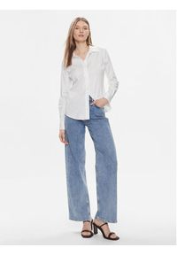 Calvin Klein Koszula K20K206462 Biały Slim Fit. Kolor: biały. Materiał: bawełna #5