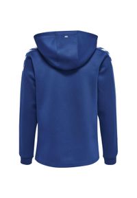 Bluza dziecięca z kapturem Hummel hmlCORE XK. Typ kołnierza: kaptur. Kolor: niebieski. Materiał: polar. Sport: joga i pilates #2