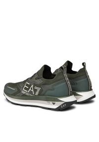 EA7 Emporio Armani Sneakersy X8X113 XK269 S865 Khaki. Kolor: brązowy. Materiał: materiał