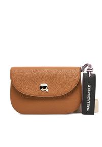 Karl Lagerfeld - KARL LAGERFELD Torebka A4W30008 Brązowy. Kolor: brązowy. Materiał: skórzane