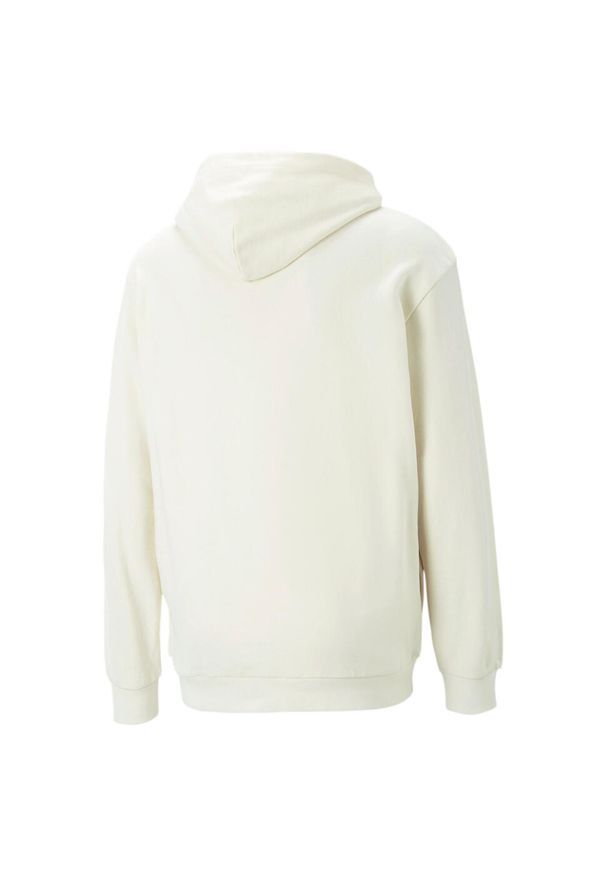 Bluza sportowa męska Puma 67329399. Typ kołnierza: kaptur. Kolor: biały