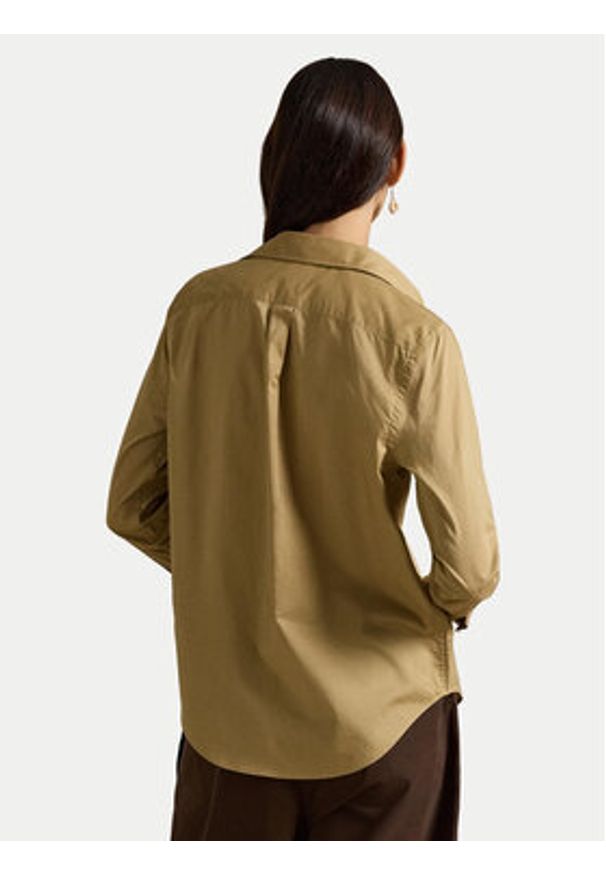 Polo Ralph Lauren Koszula 211A92177012 Beżowy Classic Fit. Typ kołnierza: polo. Kolor: beżowy. Materiał: bawełna