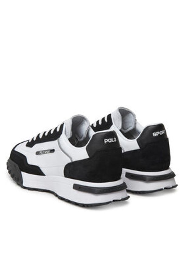 Polo Ralph Lauren Sneakersy Ps 275 809967517001 Biały. Kolor: biały. Materiał: zamsz, skóra