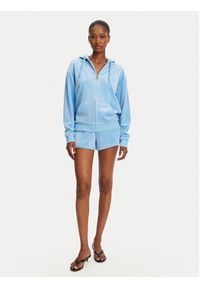 Juicy Couture Szorty sportowe Eve JCBHS224801 Niebieski Regular Fit. Kolor: niebieski. Materiał: syntetyk #3