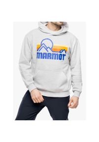 Bluza z kapturem męska Marmot Coastal Hoody. Typ kołnierza: kaptur. Kolor: szary