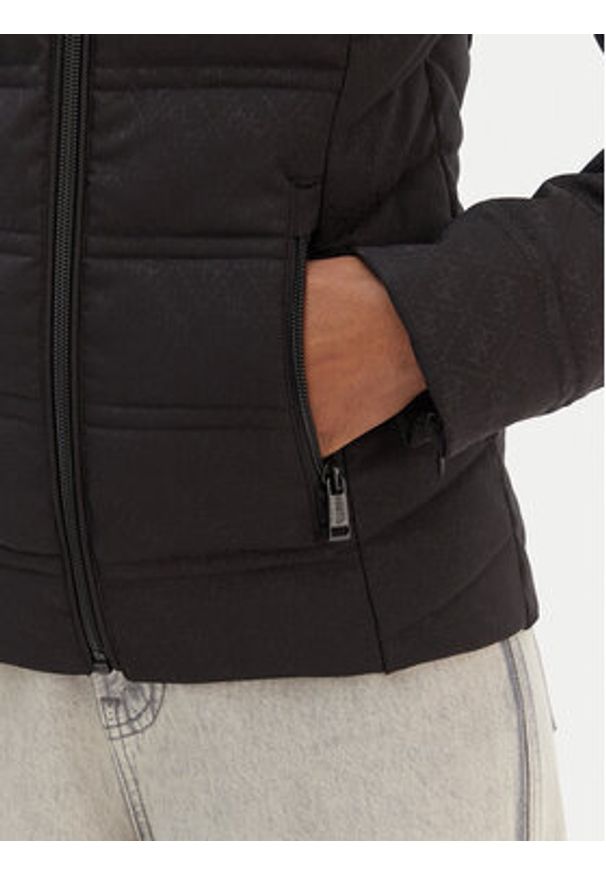 Guess Kurtka przejściowa W6RL02 WJ492 Czarny Regular Fit. Kolor: czarny. Materiał: syntetyk