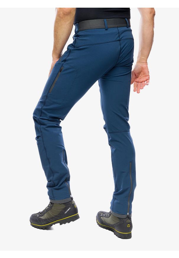 Fjällräven - Spodnie turystyczne męskie Fjallraven Bergtagen Stretch Trousers. Kolor: niebieski. Sport: turystyka piesza