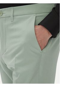 BOSS Spodnie materiałowe T_Commuter-Slim 50534303 Zielony Slim Fit. Kolor: zielony. Materiał: syntetyk