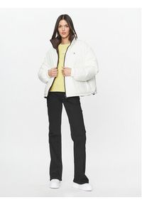 Calvin Klein Jeans Kurtka puchowa 90's J20J222333 Biały Oversize. Kolor: biały. Materiał: puch, syntetyk