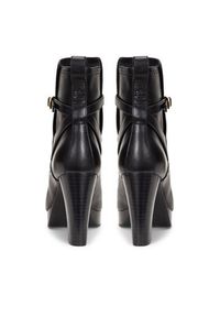 Lauren Ralph Lauren - LAUREN RALPH LAUREN Botki 802908331005 Czarny. Kolor: czarny. Materiał: skóra