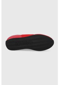 Hugo - HUGO sneakersy Cyden 50471324.620 kolor czerwony. Nosek buta: okrągły. Zapięcie: sznurówki. Kolor: czerwony. Materiał: guma #5