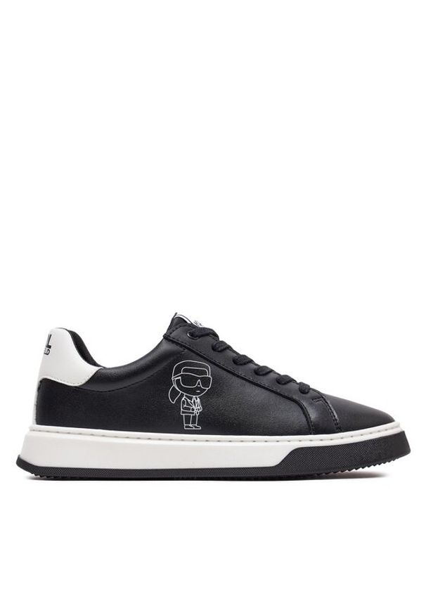 Karl Lagerfeld Kids Sneakersy Z30011 S Czarny. Kolor: czarny
