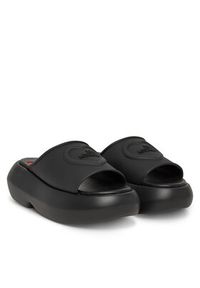 Love Moschino - LOVE MOSCHINO Klapki JA28207I0MI40000 Czarny. Kolor: czarny. Materiał: syntetyk #4