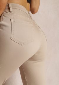 Renee - Beżowe Spodnie Cargo Eraste. Kolor: beżowy #2