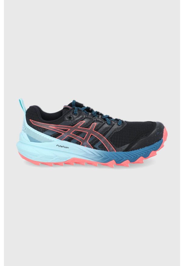Asics - Buty Gel-Trabuco 9. Nosek buta: okrągły. Zapięcie: sznurówki. Kolor: czarny