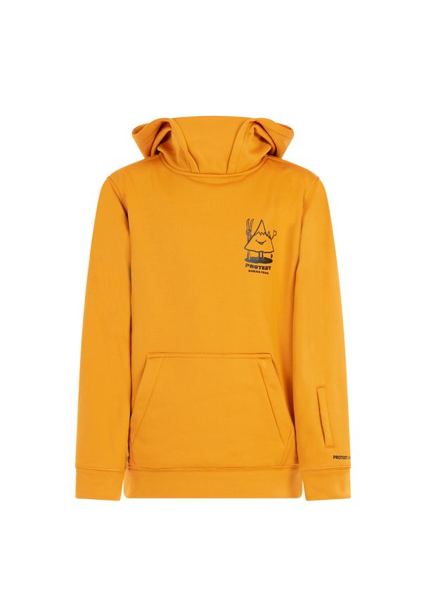 Bluza z kapturem dla dzieci Protest Tincan. Typ kołnierza: kaptur. Kolor: żółty