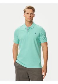 Beverly Hills Polo Club Polo P-SS26M-P450106 Turkusowy Regular Fit. Typ kołnierza: polo. Kolor: turkusowy. Materiał: bawełna #1