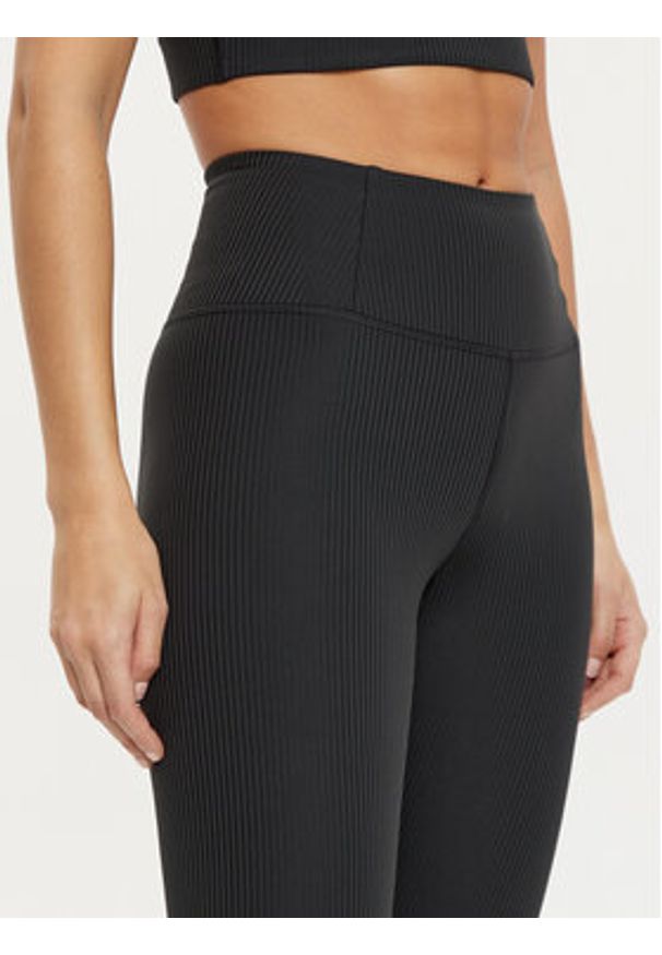 GIRLFRIEND COLLECTIVE - Girlfriend Collective Legginsy 4034 Czarny Slim Fit. Kolor: czarny. Materiał: syntetyk