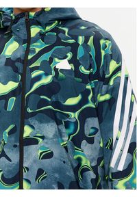 Adidas - adidas Bluza Future Icons Allover Print IJ8844 Zielony Regular Fit. Kolor: zielony. Materiał: syntetyk. Wzór: nadruk #4