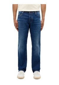 Męskie Spodnie jeansowe Mustang Style Michigan Straight Denim Blue 1015882 5000 983 #1