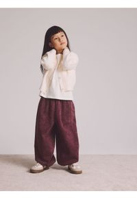 Reserved - Kardigan z dodatkiem wiskozy - złamana biel. Materiał: wiskoza #1