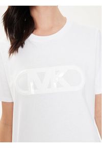 MICHAEL Michael Kors T-Shirt MS451EA97J Biały Regular Fit. Kolor: biały. Materiał: bawełna #4